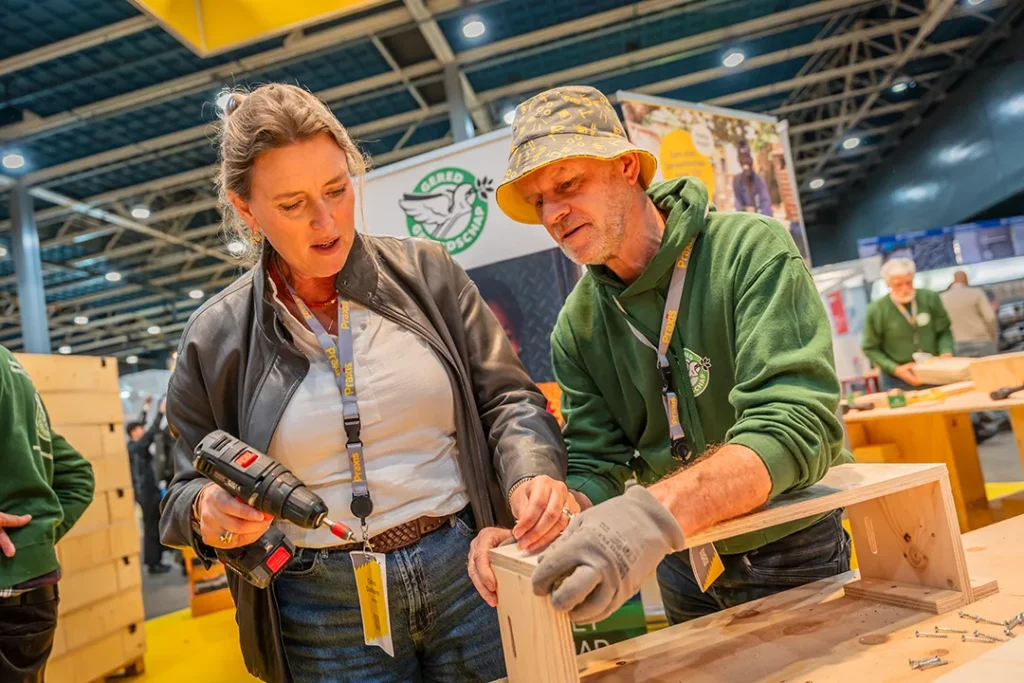 Workshop tijdens een bedrijfsevenement